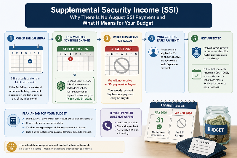supplemental security income decision flow infographic