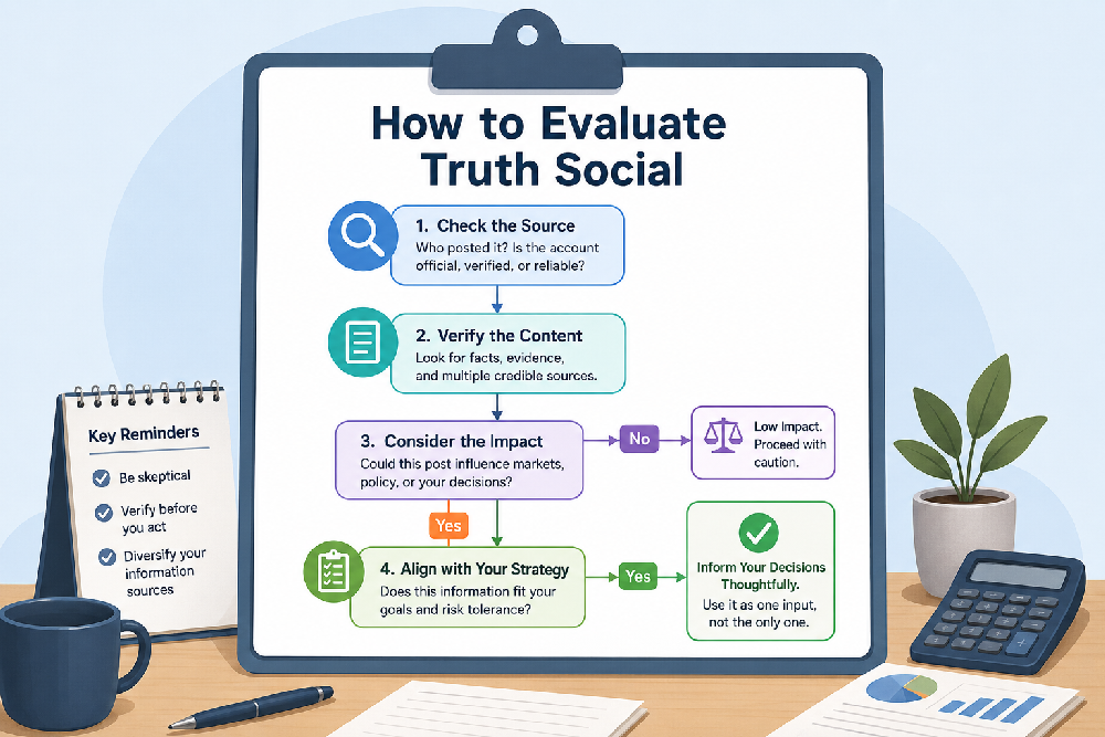 truth social decision flow infographic