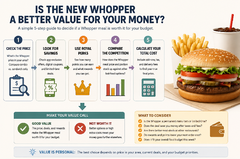 whopper burger king decision flow infographic